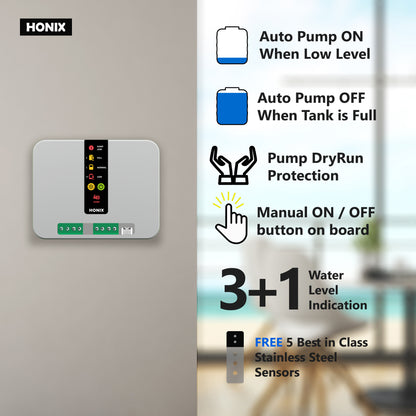 HONIX Tankstat DTC Dual Tank Water Level Controller with Dryrun Protection